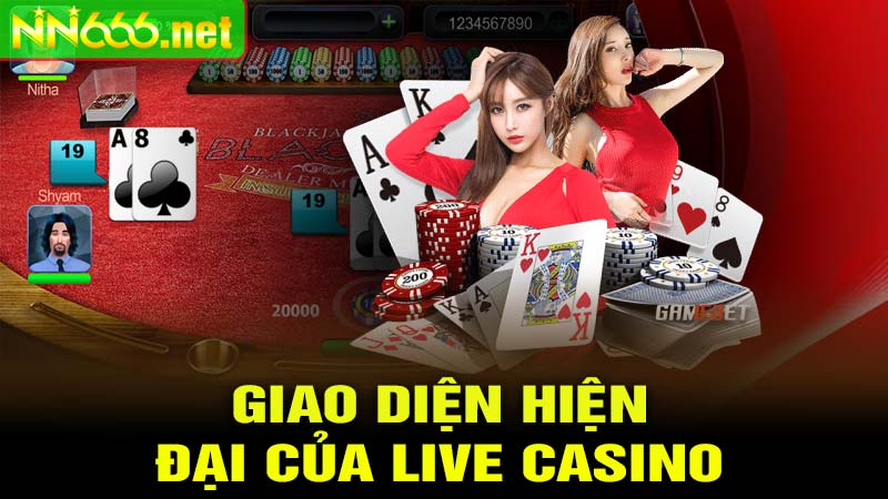 Giao Diện Hiện Đại Tại LIVE CASINO N666